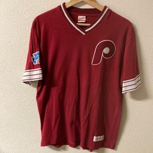 Philadelphia Phillies Mitchell and Ness  shirt